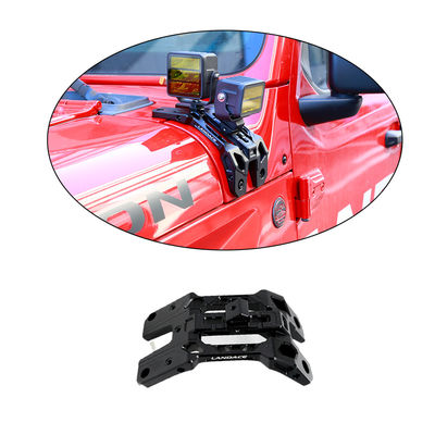 OEM Alınmış Yüksek Alüminyum Alaşımlı LED Sürüş Işığı Bracket Jeep JL için bir sütun montu