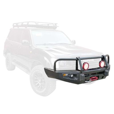 Toyota LC100 için özel çelik araba bodykiti Bull Bar Ön tampon