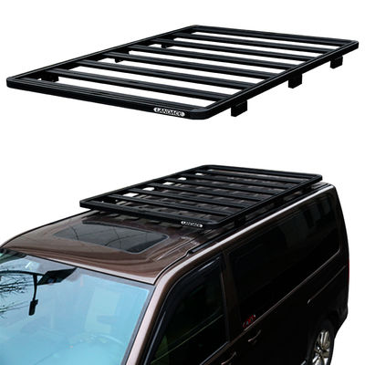 Çatı Montajı Evrensel Multivan 4X4 Slim Düz Düşük Profil Alüminyum Alaşım Platformu VW için Araba Çatı Rackları