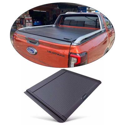 Çekilebilir Roll Up manganez çelik Alüminyum alaşım pickup kamyon yatak kapağı tonneau kapağı