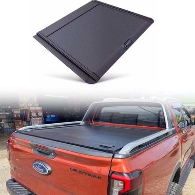 Çekilebilir Roll Up manganez çelik Alüminyum alaşım pickup kamyon yatak kapağı tonneau kapağı