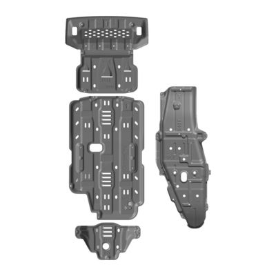 JEEP Toyota Ford için 3mm 5mm 8mm Kalınlaştırılmış Alüminyum Alaşım Alt Beden Koruma Kaydırma Plağı