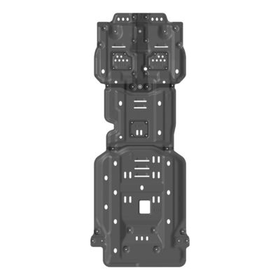 JEEP Toyota Ford için 3mm 5mm 8mm Kalınlaştırılmış Alüminyum Alaşım Alt Beden Koruma Kaydırma Plağı