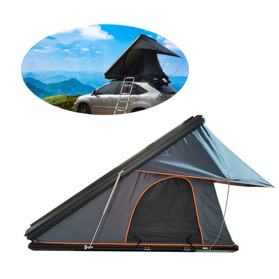 4x4 Offroad Su geçirmez Kamp Clamshell Üçgen Sert Çatı Çadırı Dış Araç Çatı Çadırı