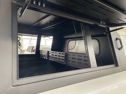 OEM Servisi Kabul Alüminyum Alaşım GWM POER 80kg Kapasite için Büyük Duvar Tonneau Kapak