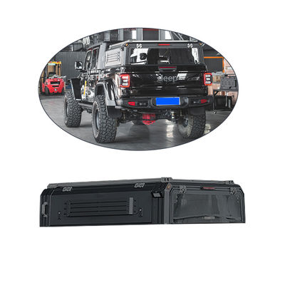 Alüminyum Alaşım Kamyon Yatak Kapak Pickup Tonneau Kapak Yüksek Yatak Kanopisi Jeep Gladiator için
