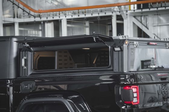 Alüminyum Alaşım Kamyon Yatak Kapak Pickup Tonneau Kapak Yüksek Yatak Kanopisi Jeep Gladiator için