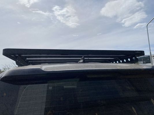 2270*1300*55mm Land Cruiser LC300 Çapraz Çubuklar Toyota için Şık Alüminyum Alaşım Çatı Taşları