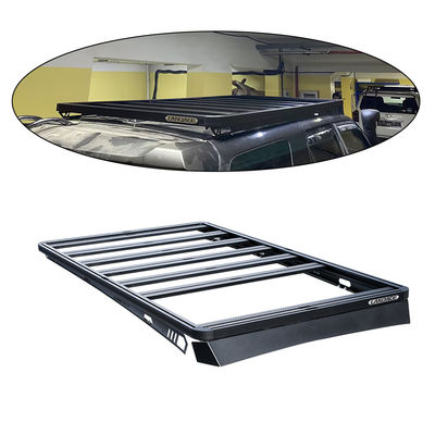 AL6063 SS304 Araç Çatı Rack 4runner Çatı Basket For Toyota