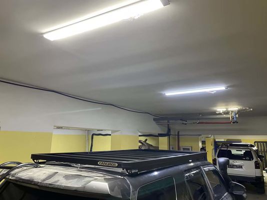 AL6063 SS304 Araç Çatı Rack 4runner Çatı Basket For Toyota