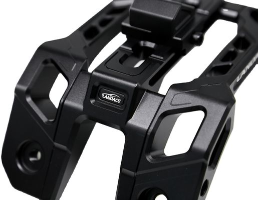 4x4 sütun ışık yapısı için toz kaplama alüminyum alaşımlı hafif montaj destekleri