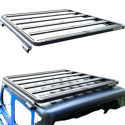 2235X1380mm Alüminyum alaşımlı Toyota FJ 4x4 Off Road için Çatı Rack dayanıklı