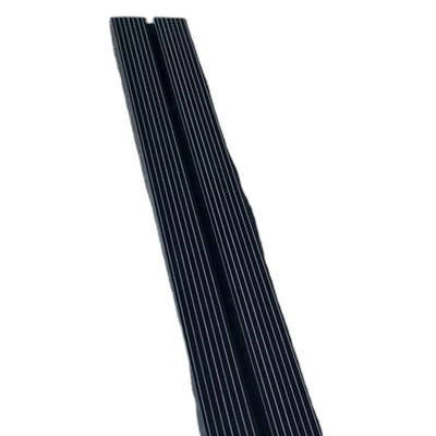 Çatı Montajı Siyah Alüminyum Alaşım Evrensel Araba Çatısı Racks Çapraz Çubuk 28kg Ağırlık Sınırı