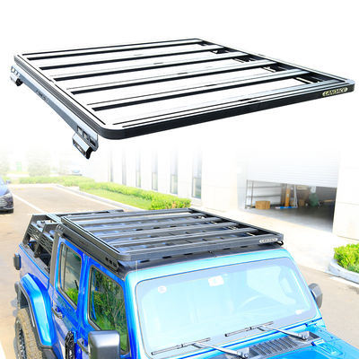 Jeep Wrangler JT JK JL için kolay montaj Alüminyum Araç Çatı Racks % 100 Denetim