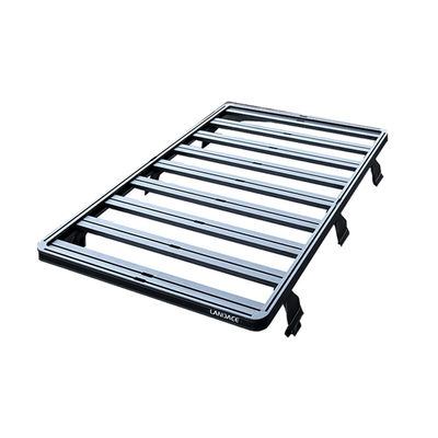 LC76 Serisi Off Road Kargo Rack Alüminyum Alloy Rain Gutter Montaj Çatı Ray Rack