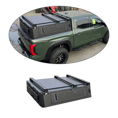 Dayanıklı Alüminyum Alaşım Sert Tipi Kamyon Yatak Kapağı Toyota Tundra 2023 için Tonneau Kapağı