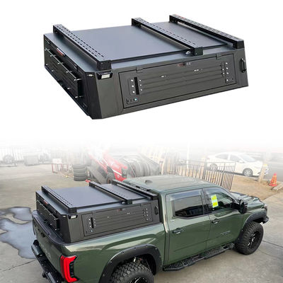 Dayanıklı Alüminyum Alaşım Sert Tipi Kamyon Yatak Kapağı Toyota Tundra 2023 için Tonneau Kapağı