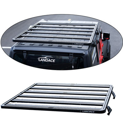 Universal Jeep Wrangler JL JK JT Basket Top Bagaj Off Road Alüminyum Araç Çatı Racks