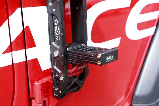 Siyah Kırmızı Alüminyum Ayak Pedalı Jeep Wrangler JL 4x4 Off Road Kamp Aksesuarları için