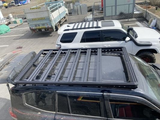 Toyota LC200 LC79 LC150 Çatı Taşları için Kolay Kurulum Alüminyum Kargo Taşıyıcı