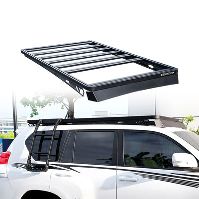 Toyota Jeep özelleştirmesi için evrensel 2265mmX1250mm alüminyum alaşımlı araba çatı rafları