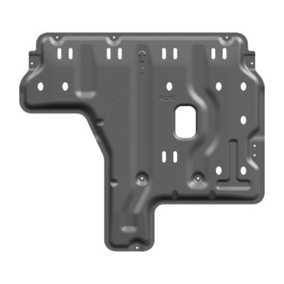 Nissan Navarra 3D Motor Gearbox Guard Egzoz Boru Koruma Kaydırma Plakası Setleri Siyah