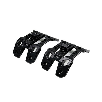 JEEP Wrangler JL A Pillar Hood Mount Light Brackets Korozyona dayanıklı alüminyum alaşımı