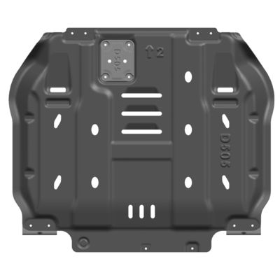 Koruma Paslanmaz Çelik Sürüş Plakası Off Road Car 2011-2019 Motor Sürüş Plakası