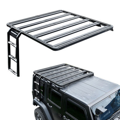 Alüminyum Alaşım 4x4 Jeep Wrangler JK için bagaj çatı rafı