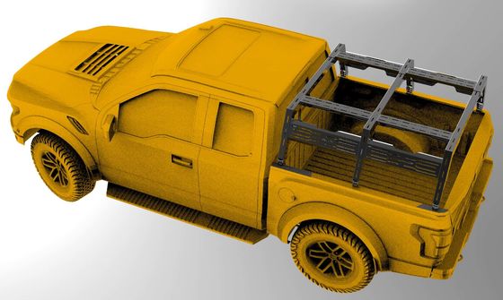 Universal Fitment Kamyon Yatak Rack Jeep JK Kamyon Kargo Rack