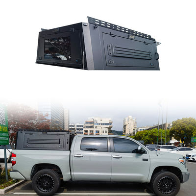 Su geçirmez çelik kamyon yatak raf sistemi Toyota Tacoma kanopileri ve sert üst kapakları için