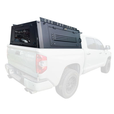 Su geçirmez çelik kamyon yatak raf sistemi Toyota Tacoma kanopileri ve sert üst kapakları için