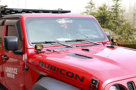 Siyah CNC Alüminyum Jeep Wrangler JK için Radyo Anten Basama Kapak