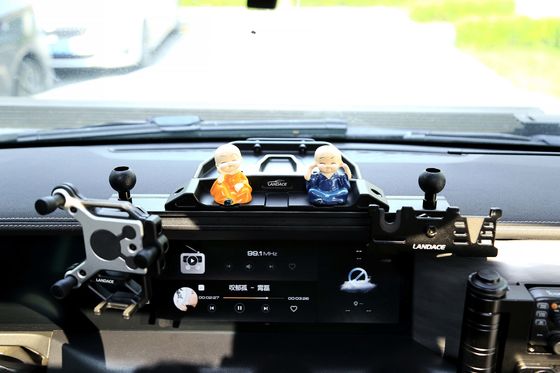 Jeep Wrangler JL JK için Yüksek Çok Fonksiyonlu Teleskopik Çubuk Mobil Telefon Taşımacılığı