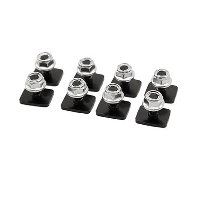 Çanta Çatı Tepsisi Aksesuarları CNC İşleme Çatı Rack Göz Bolt Göz Fındığı