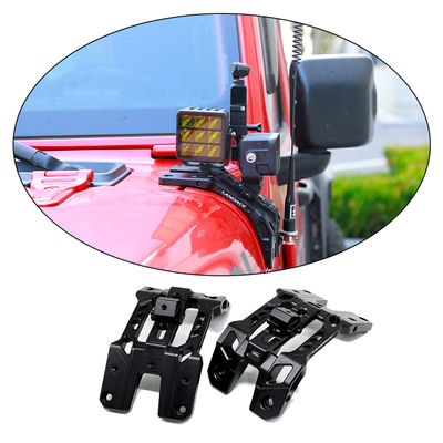 Jeep Wrangler JL için Hard Anodizing Alüminyum Alaşım Araç Sürüş Hafif Montaj Desteni
