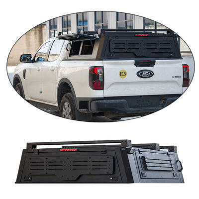 GWM POER Pickup Truck Yatak Kapakları Alüminyum Alaşım Bavul Yatak Rack