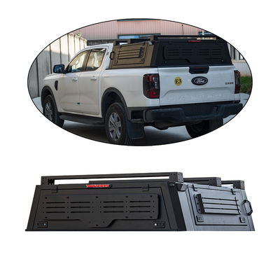 GWM POER Pickup Truck Yatak Kapakları Alüminyum Alaşım Bavul Yatak Rack