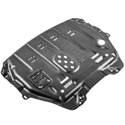 MINI-R gövde altı koruması ve motor koruması için siyah çelik koruyucu plaka