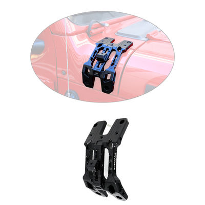 Wrangler JL Alüminyum Alaşımı için Siyah Anodizing Light Montage Brackets