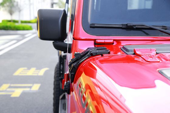 Wrangler JL Alüminyum Alaşımı için Siyah Anodizing Light Montage Brackets