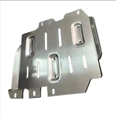 BMW Araç Montajı Motor Kapağı Altındaki Alüminyum Alaşımı Wrangler JL JK için Mud Flap Guard