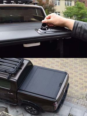 Rull Up Operation Hard Type Car Offroad Universal Alüminyum Katlanabilir Kamyon Yatak Kapakları