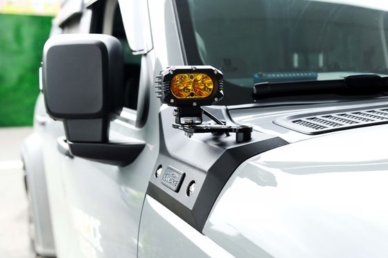 Jeep Tankı 300 A-Sütun Fenerleri için Verimli Tasarlanmış Montaj Brackets Modified PC ABS