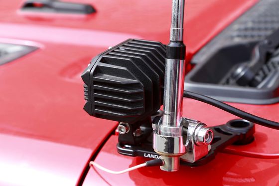 Alüminyum Alaşım A-Sütun Kapak Montajı Jeep Wrangler JL 134*107*25mm için Işık Taşları
