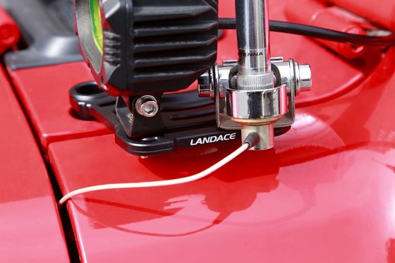 Alüminyum Alaşım A-Sütun Kapak Montajı Jeep Wrangler JL 134*107*25mm için Işık Taşları