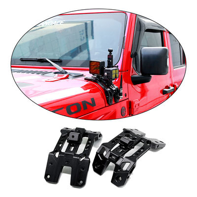 4x4 Offroad Dış Aksesuarları Alüminyum Alaşım Araç Işık Kılavuzu Jeep Wrangler JL için