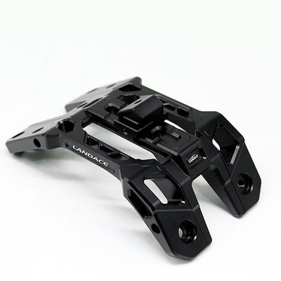 Jeep JL Siyah Jeep Alüminyum Alaşım LED Sürüş Işık Bracket Bir Sütun Montaj Bracket