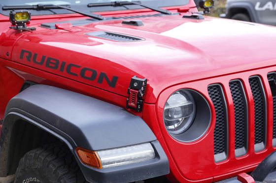 Alüminyum Jeep Wrangler Jl Hood Lock OEM Jk Locking Hood Lock