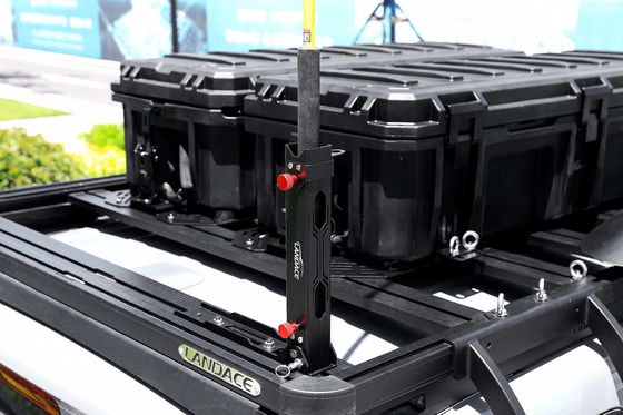 Evrensel 4x4 Off Road Aksesuarları Çatı Rack Mount Flagpole Bracket Mechanical Style